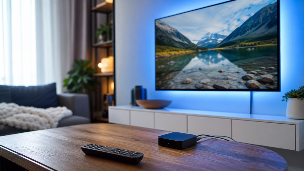 Android TV box uz televizor